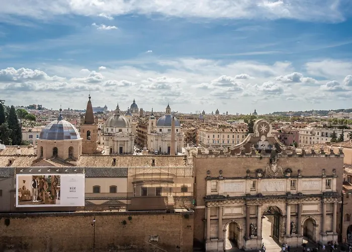 Roof top magic Piazza del Popolo
